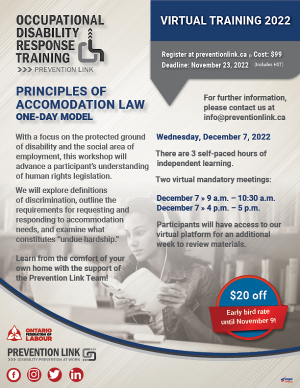 Principles of Accommodation Law – Virtual